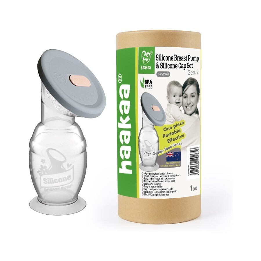 Extractor de leche  con tapadera / 150ML  / 2da Generación