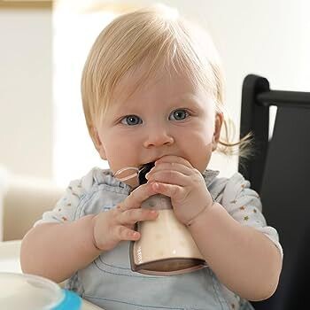 2 pachones de 4.5 onzas para bebes de 100% silicona para  alimentos  - Haakaa