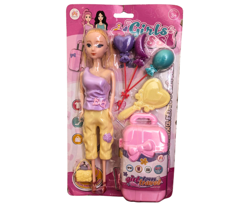 Muñeca barbie con accesorios
