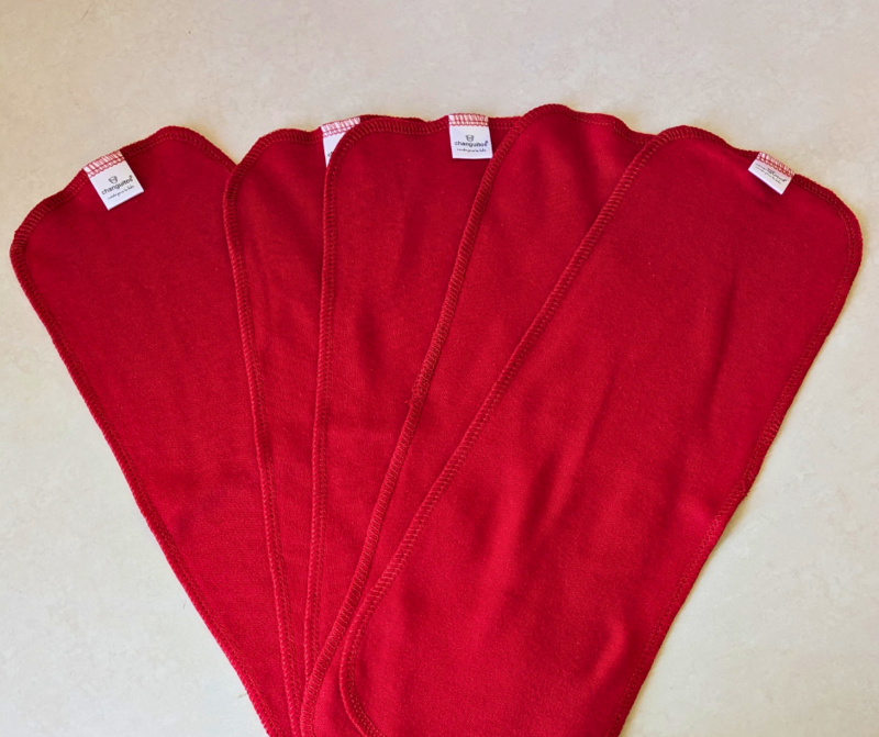 Paq 5 unidades linner de algodón mexicano (Rojo)