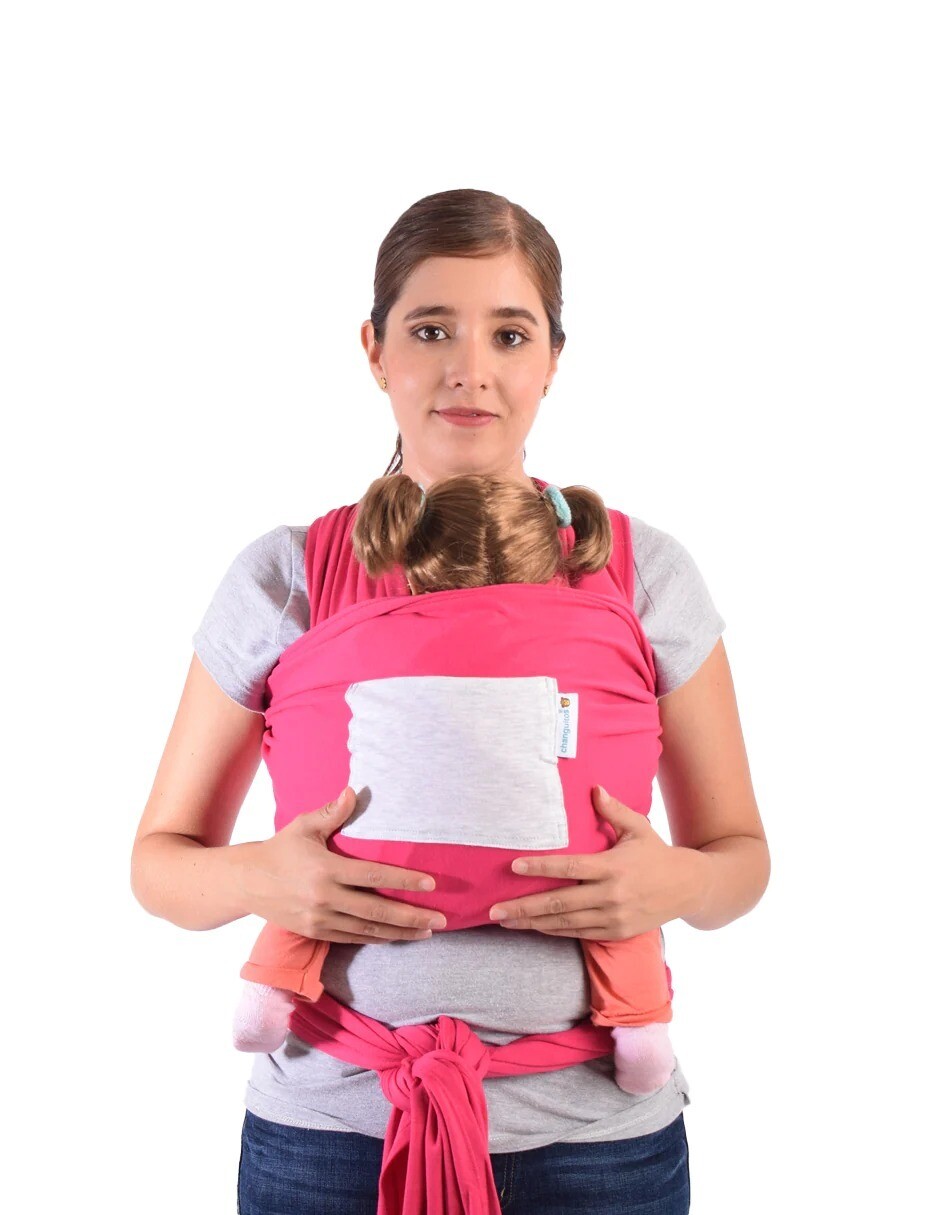 Fular portabebe 100% algodon- Fucsia