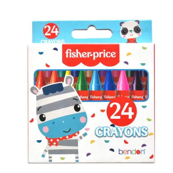 Crayones de cera 24 uni