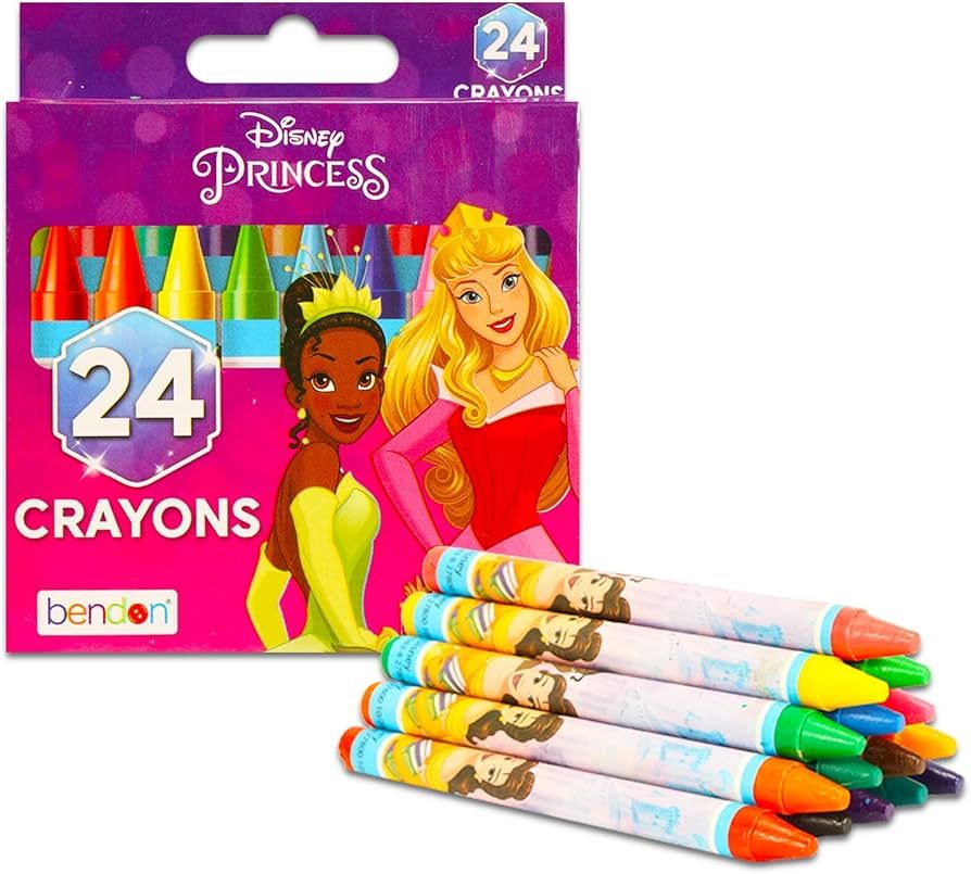 Crayones 24 unidades princesas