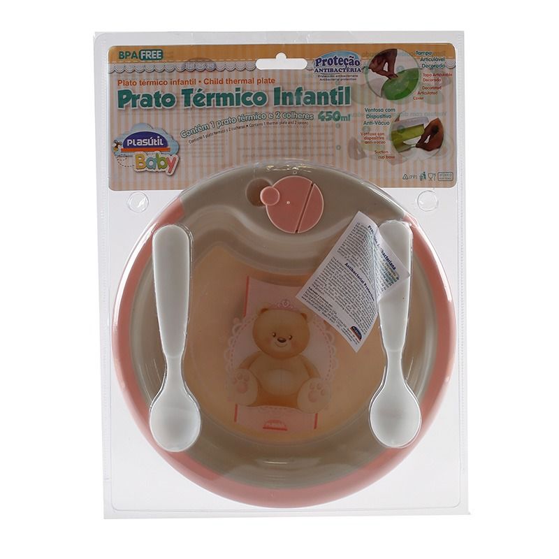 Plato hondo grande con cubiertos