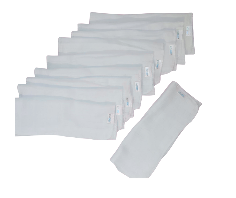 10 Insertos Predoblados ( ALVA BABY)