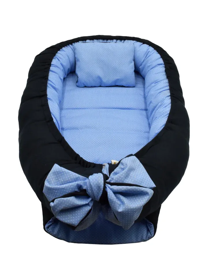 Nido para bebé (azul y celeste)