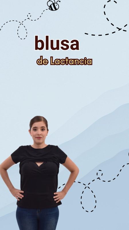 Blusas de lactancia