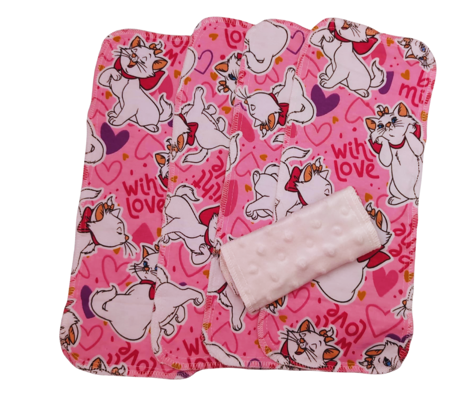 Paq 5 unidades Baby Cube Tela Minky-SPIDER MAN