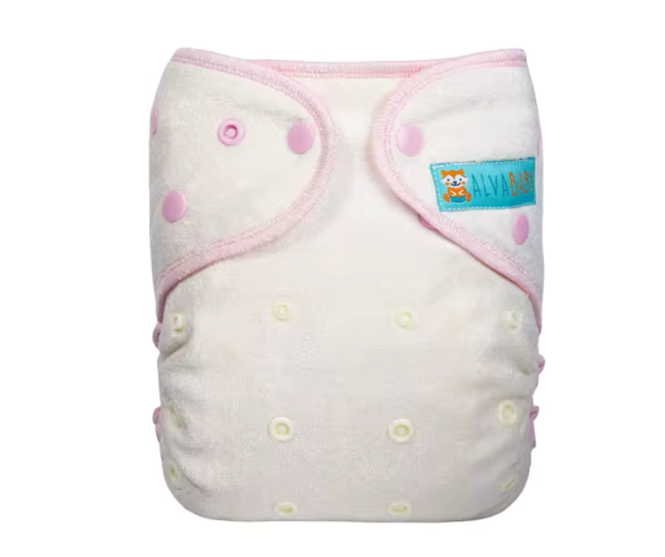 Inserto en forma de pañal fabricado en bambú para uso Nocturno (ALVA BABY)