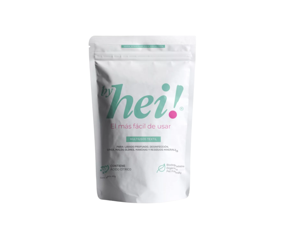 Hei! para malos olores es lavado profundo y desinfeccion - 40 gr