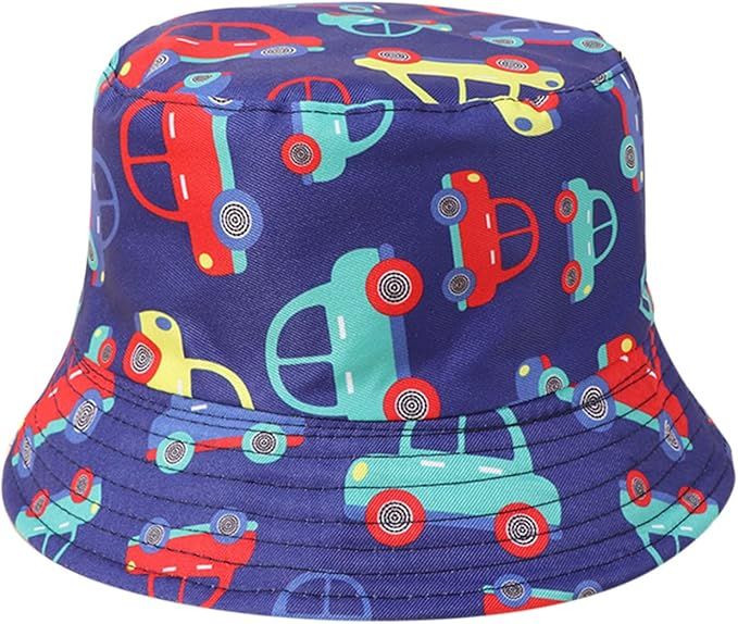 Sombrero reversible para bebe -carritos