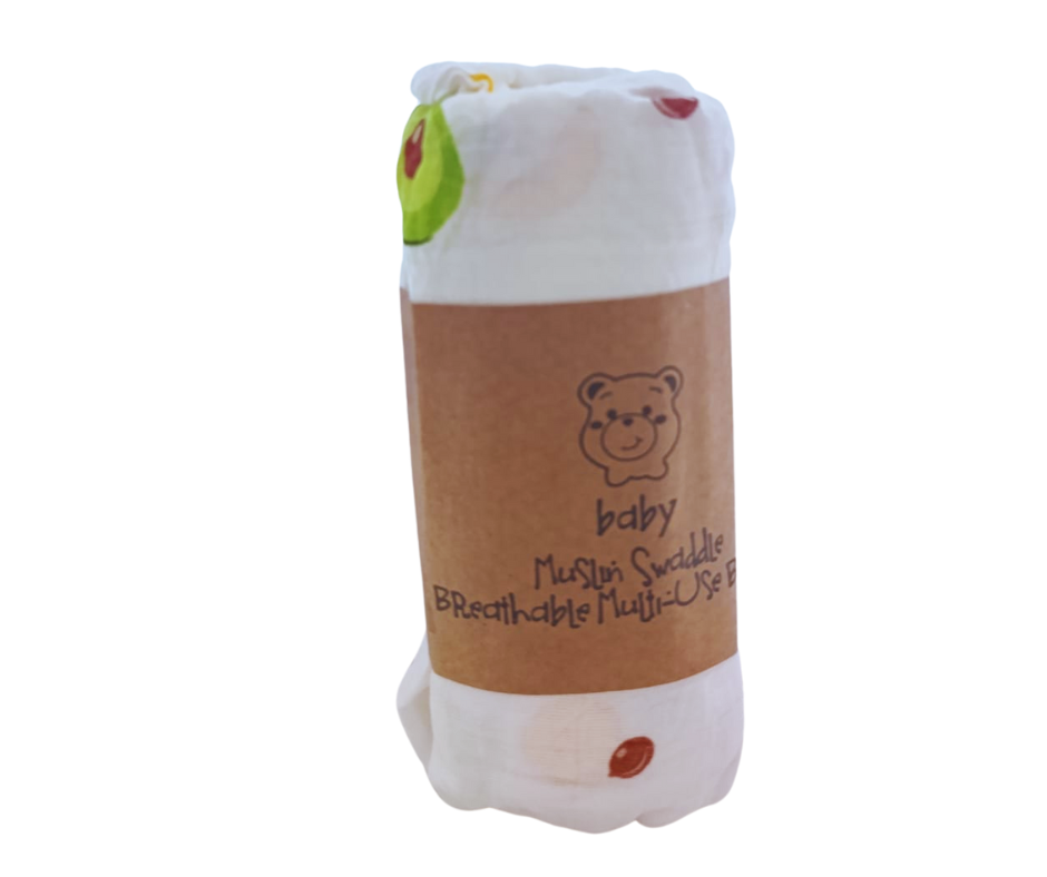 Manta de muselina - aguacate