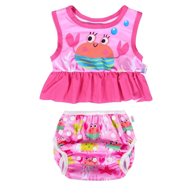 Traje de baño - Cangrejita Pink
