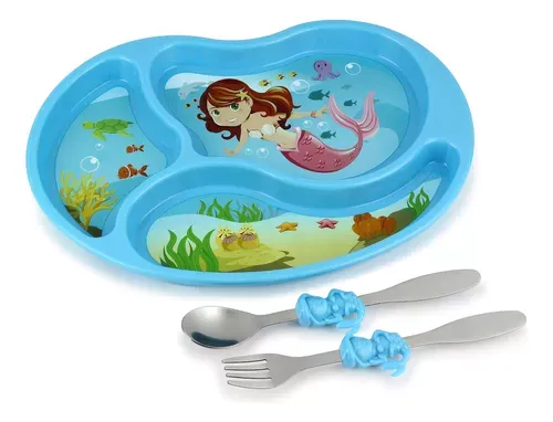Set platos y cubiertos