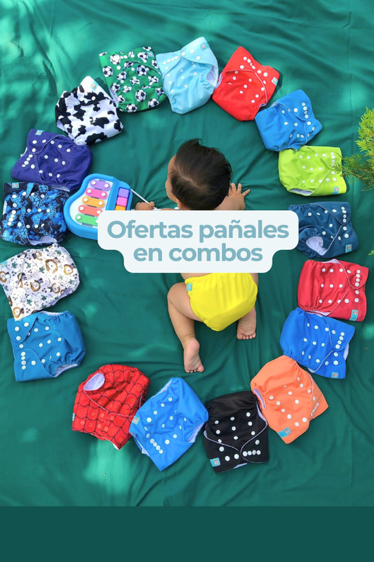 Combos de pañales de tela