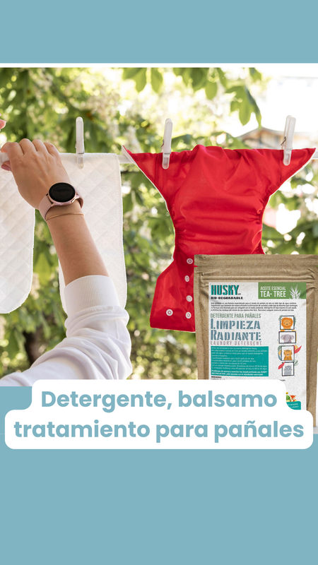 Detergente para pañales ecologicos