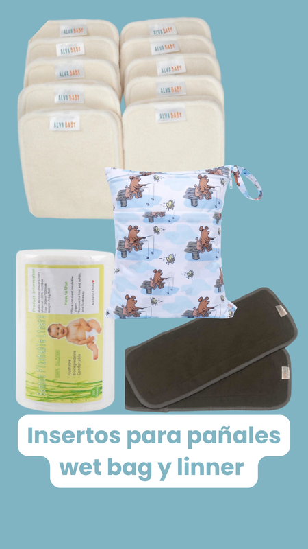 Accesorios para pañales de tela