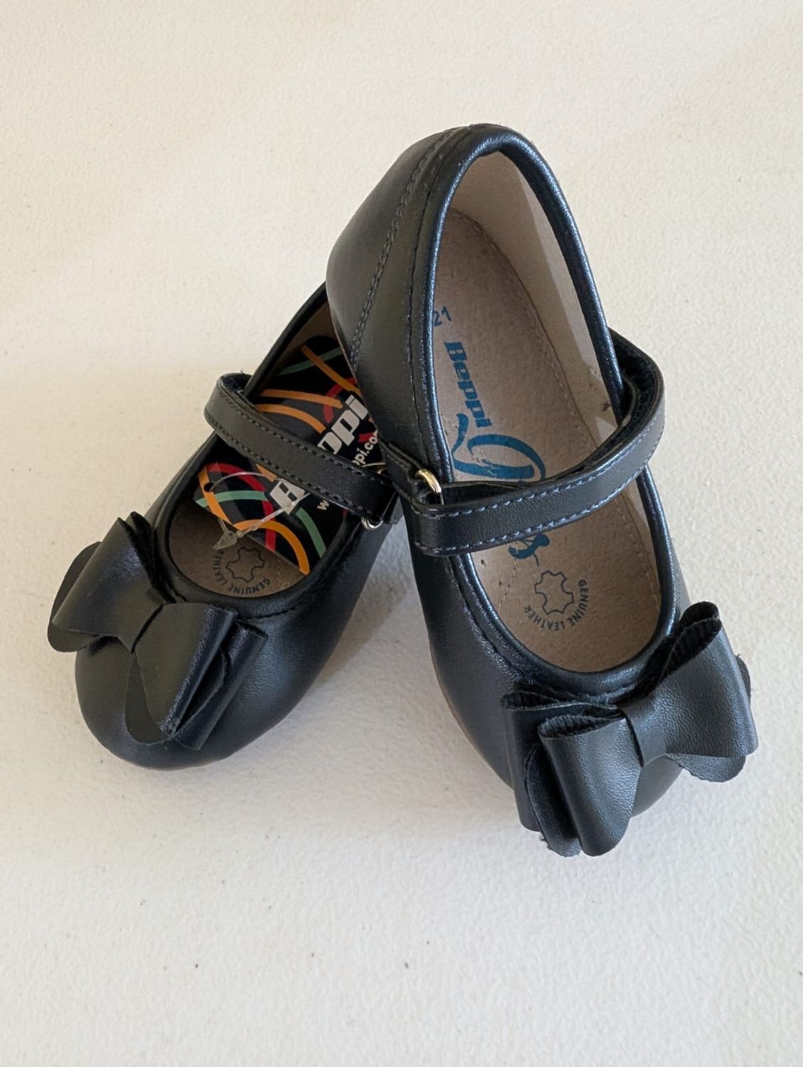 Zapatilla de Cuero Beppi Talla 21 (14cm de largo)
