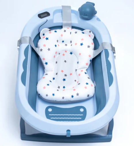 Bañera plegable con termometro y almohada de baño (ENVIO GRATIS)
