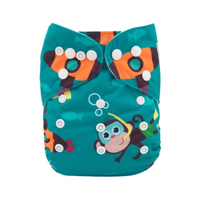 Pañal Ecologico PREMIUM- Monito Buzo