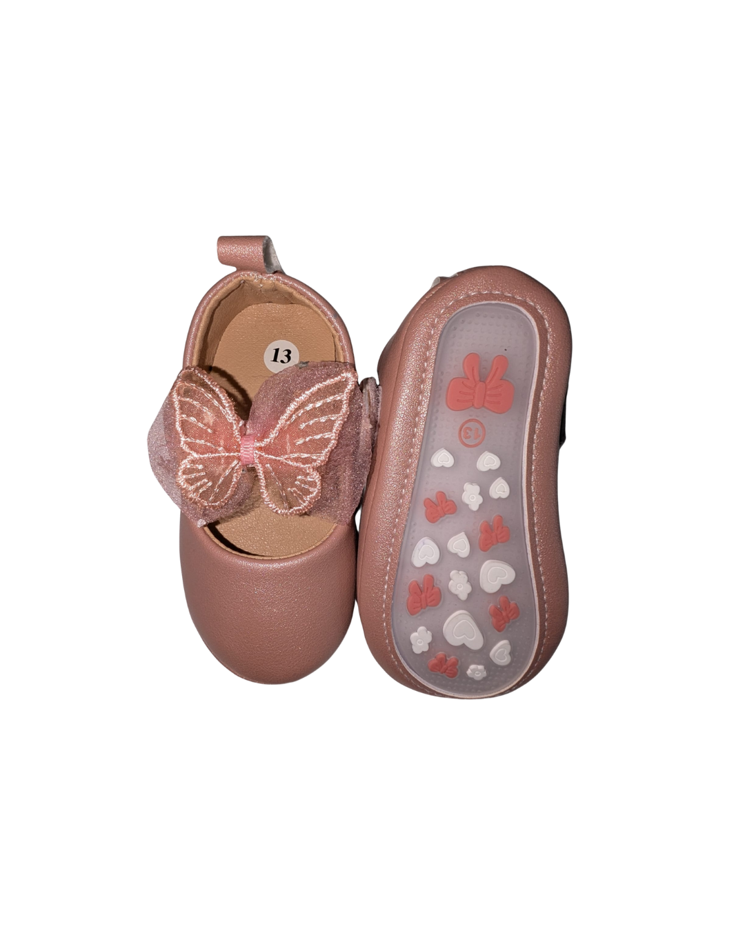 Zapatilla Mariposa Rosa Talla 11