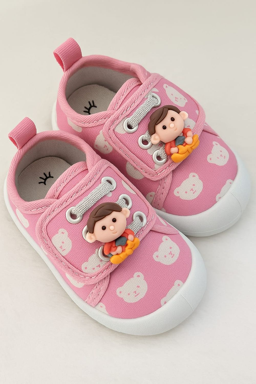 Zapato Suave Rosado Talla 17