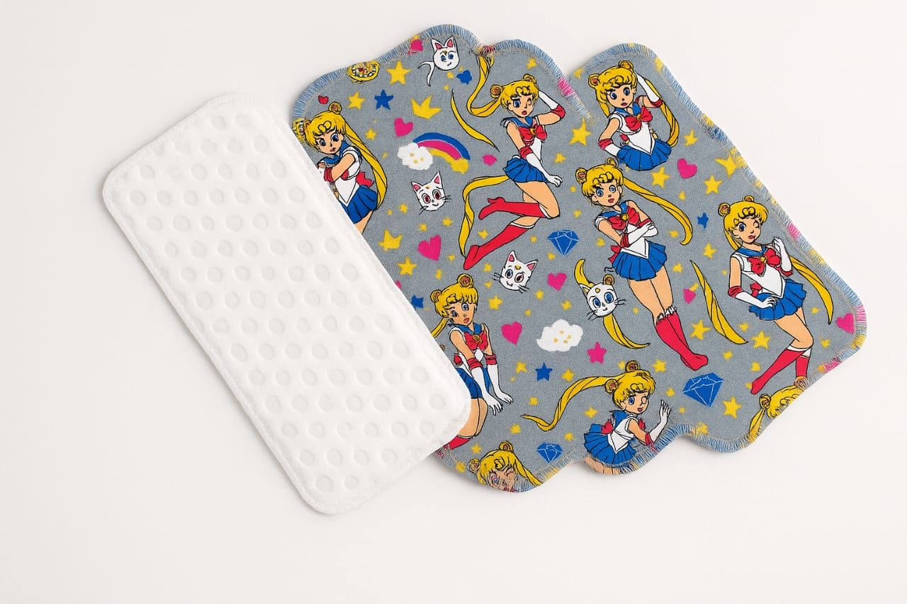 linner de tela 5 unidades sailor moon