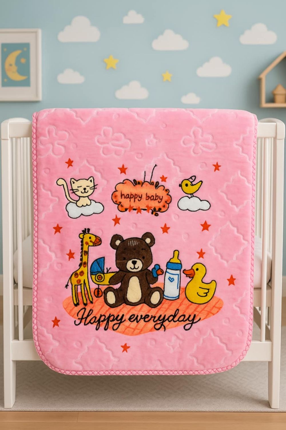 Poncho cunero juguetes
