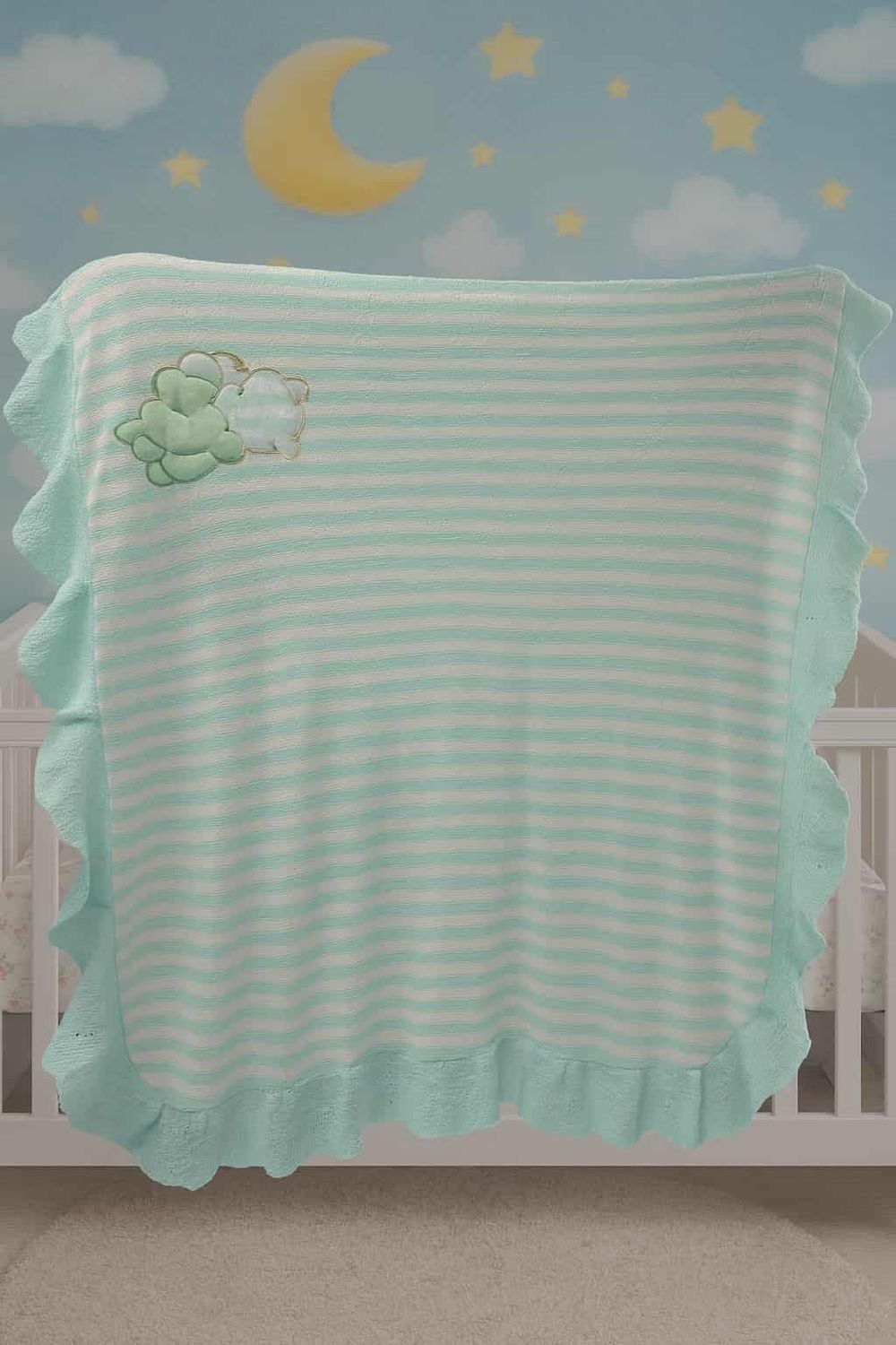 Manta de sedalina verde