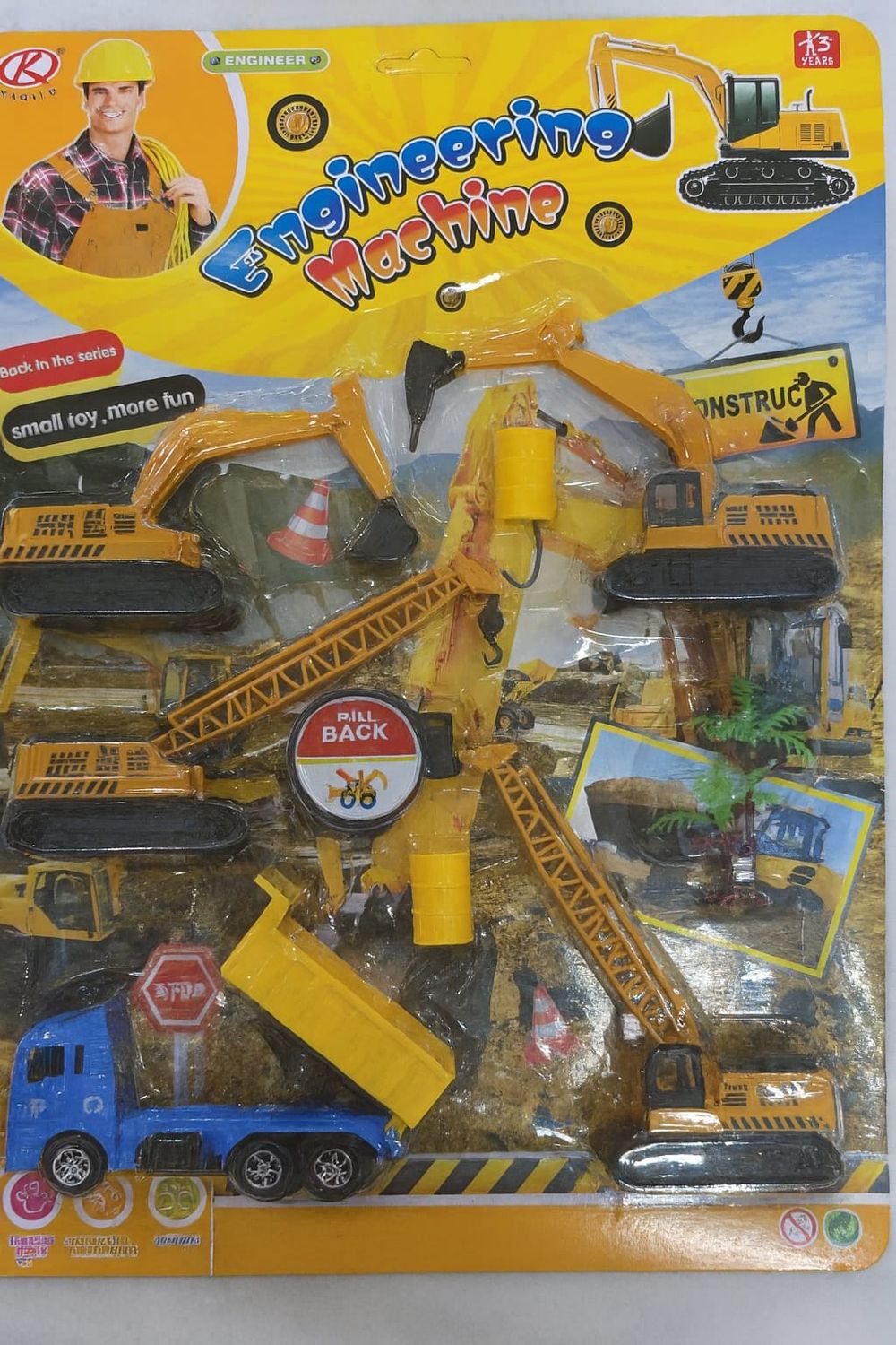 Set de maquinas de construccion