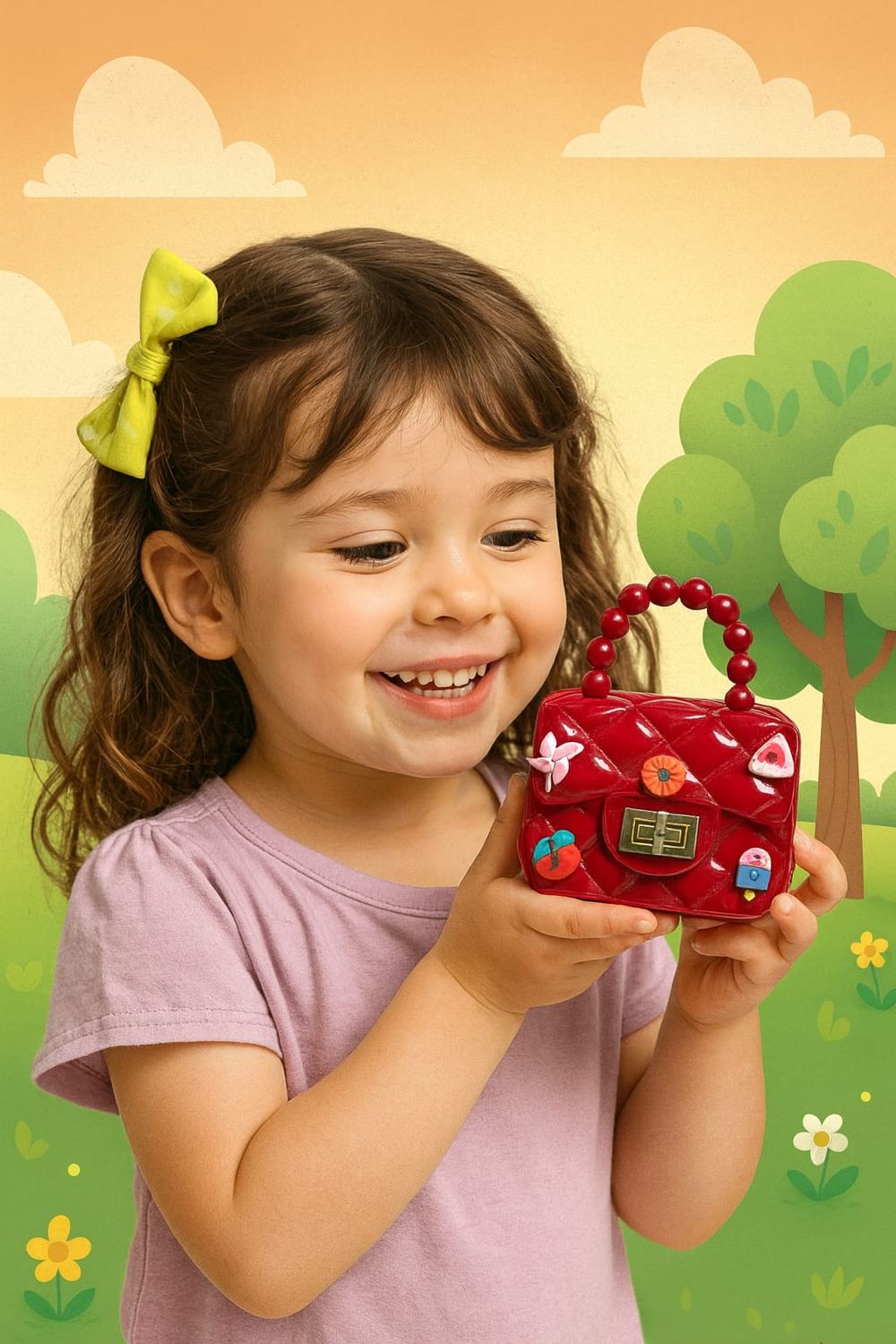 Carterita color rojo