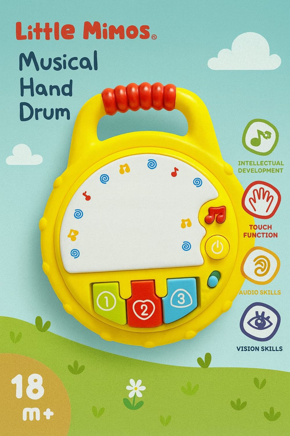Tambor musical little mimos
