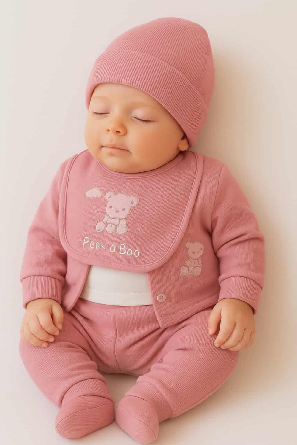 Conjunto peruano rosado