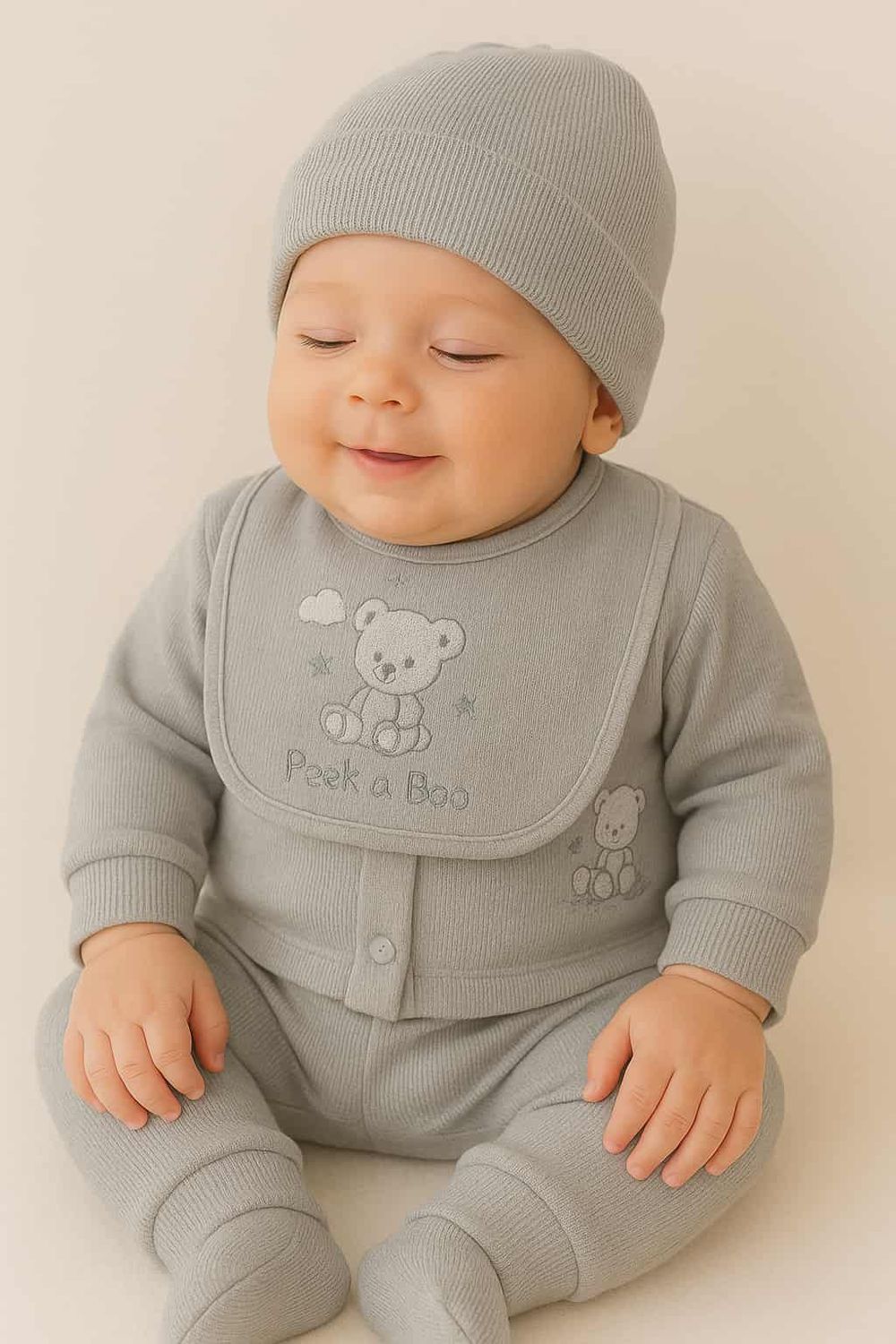 Conjunto peruano gris