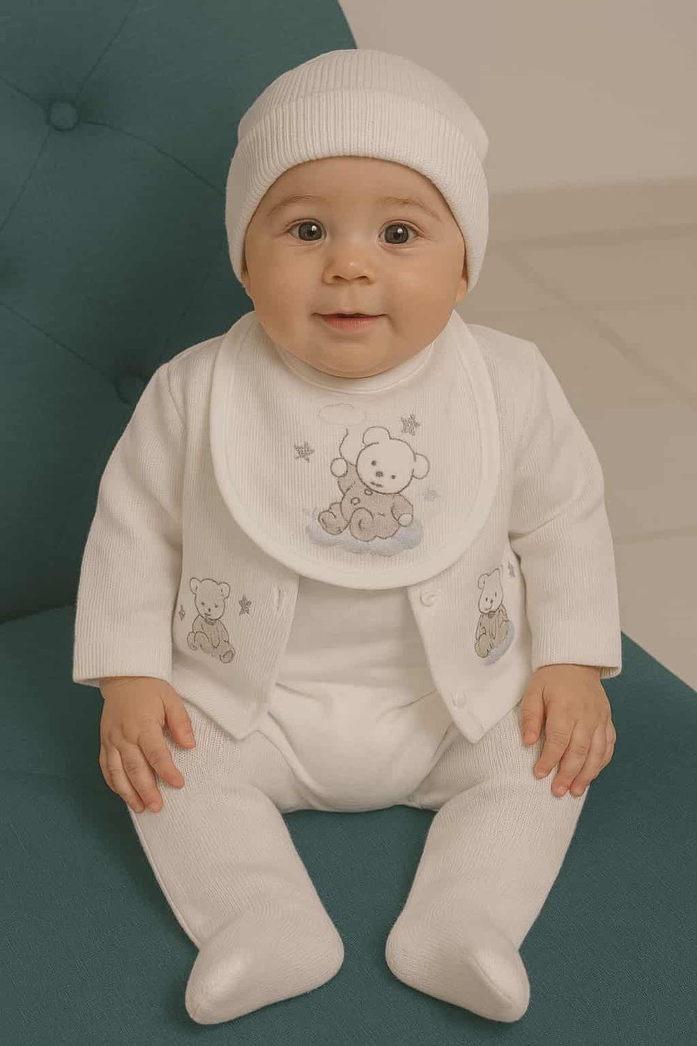 Conjunto peruano blanco