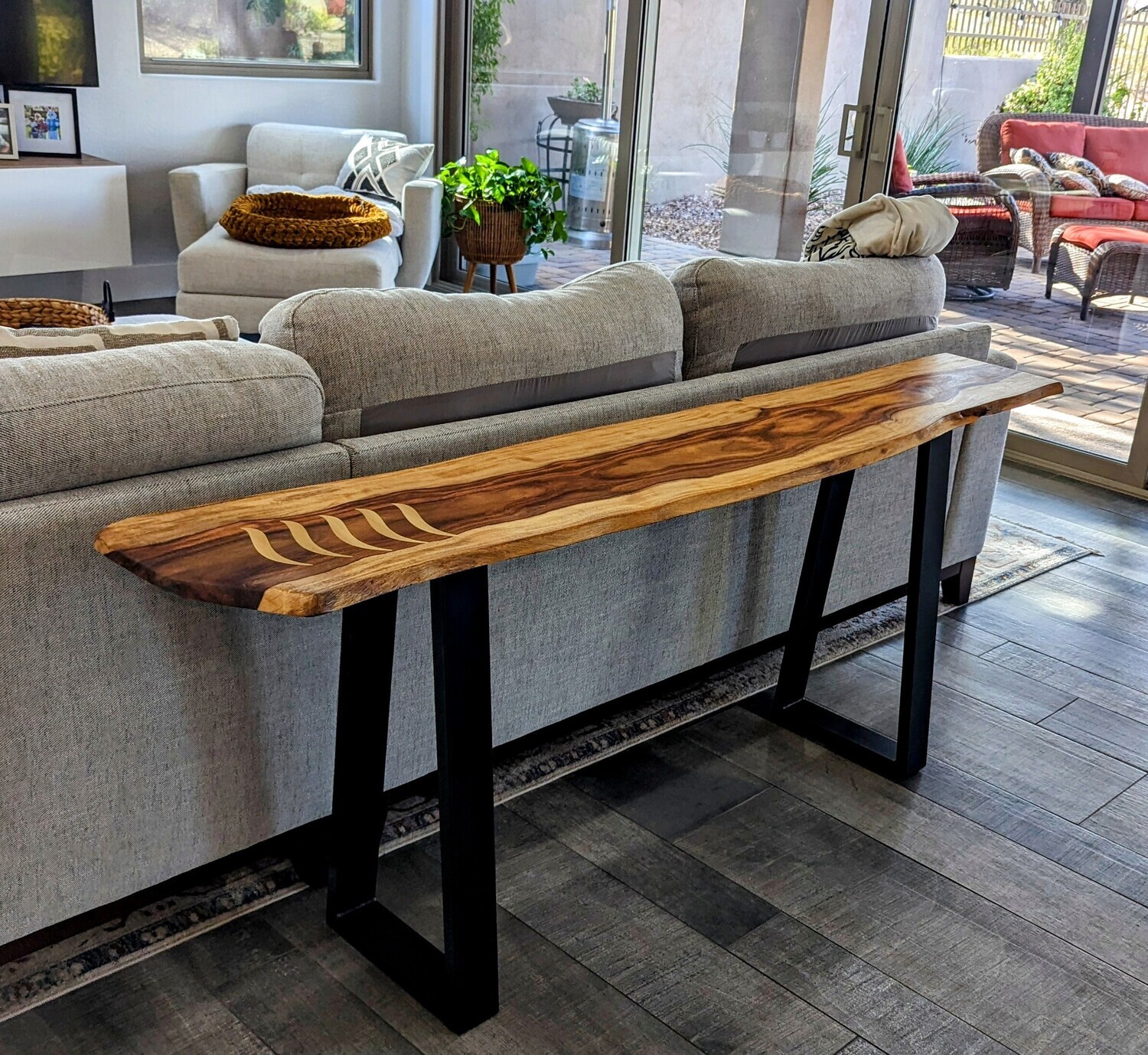 Live Edge Entryway/Console Table