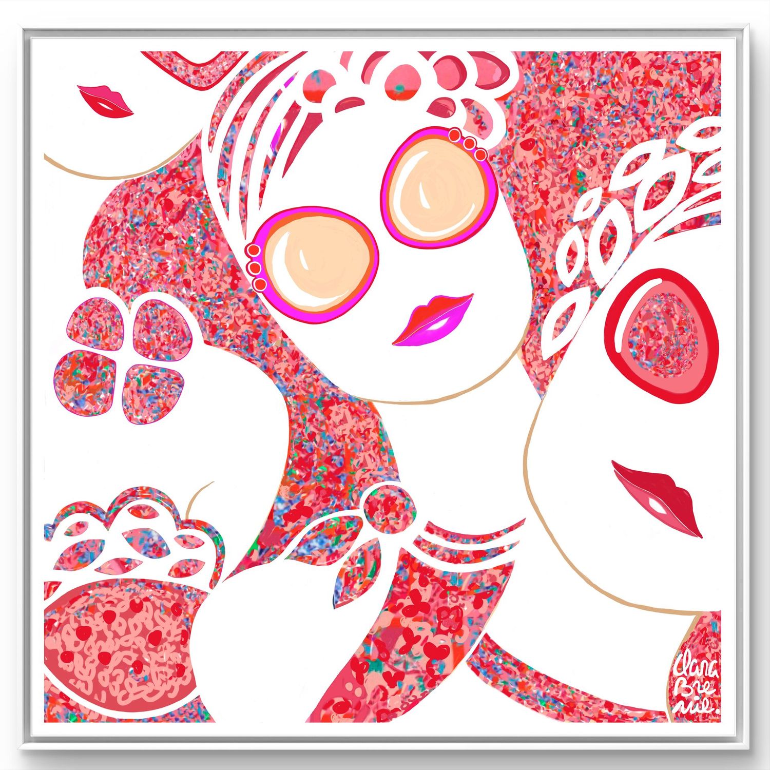 Femmes -Fleurs et Roses-Gorges