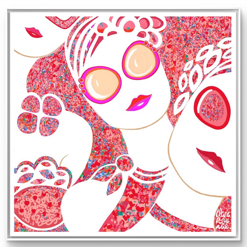 Femmes -Fleurs et Roses-Gorges