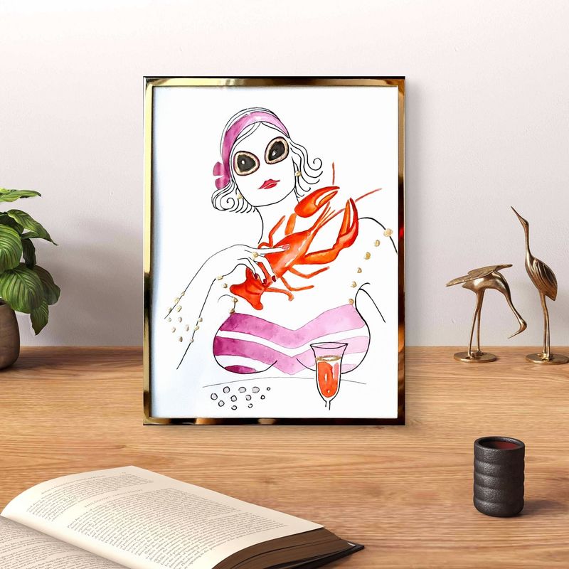 La Demoiselle et le Homard