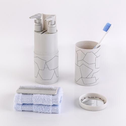 Toothbrush Travel Container - Grey
