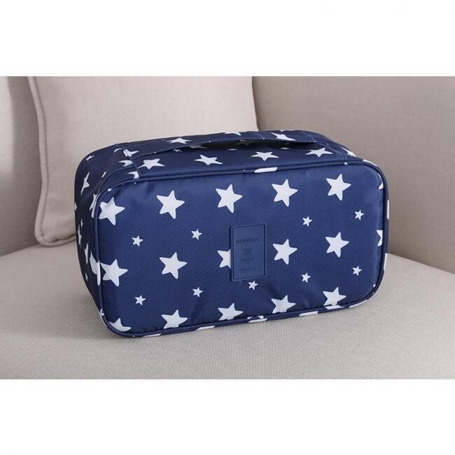 Underwear Bag 003 - Navy Stars