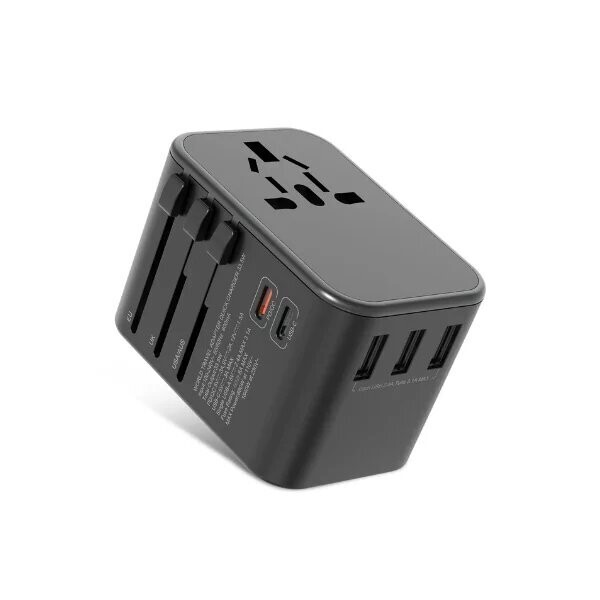 GREEN LION Multifunctional Travel Adapter ( 3 USB Port 2 TypeC ) PD