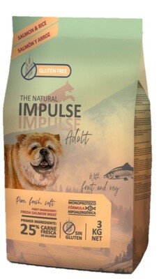 The Natural Impulse Salmon &amp; Rice 3Kg