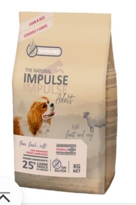 The Natural Impulse Lamb &amp; Rice 12Kg