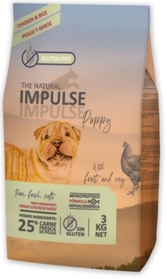 The Natural Impulse Puppy 3Kg