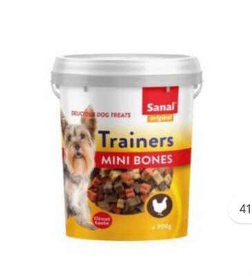 Sanal Dog Trainers Mini Bones 300Gr