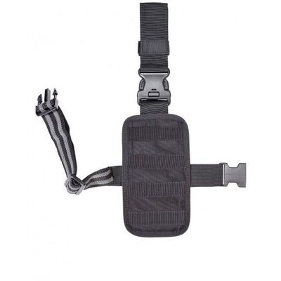 Plaque de cuisse 1 sangle Tactical noir A10 EQUIPEMENT