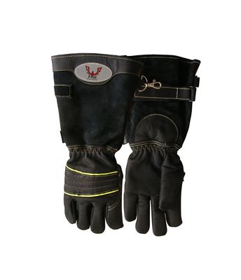 Gants d'attaque sapeurs-pompiers cuir FHR001 BRANDBULL