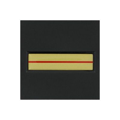 Grade / galon résine adjudant gendarme sur velcro