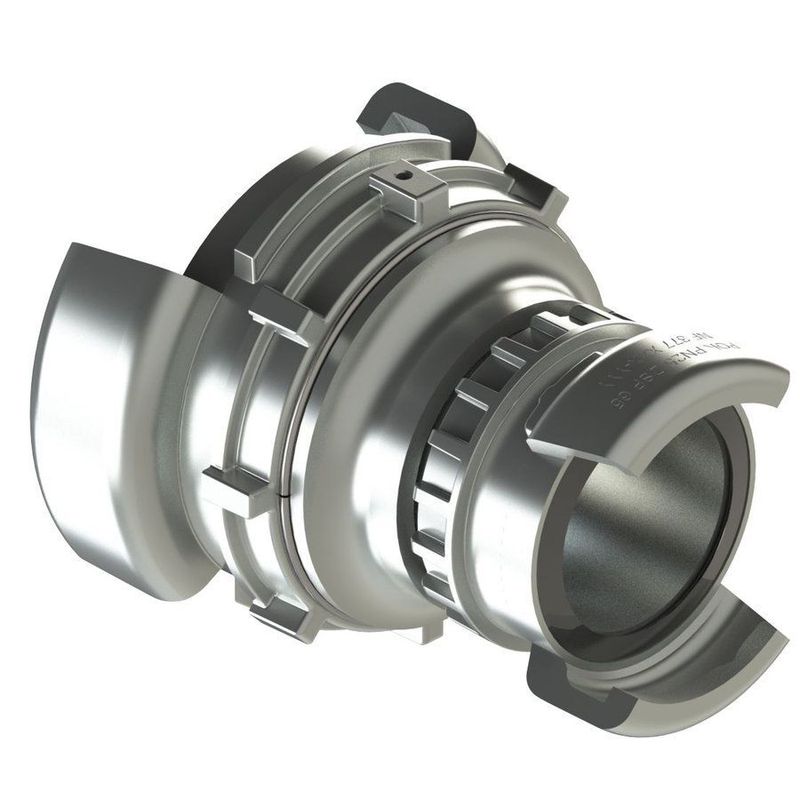 Jonction / réduction / transformation double DSP 65 à verrou - AR 100 à verrou - aluminium